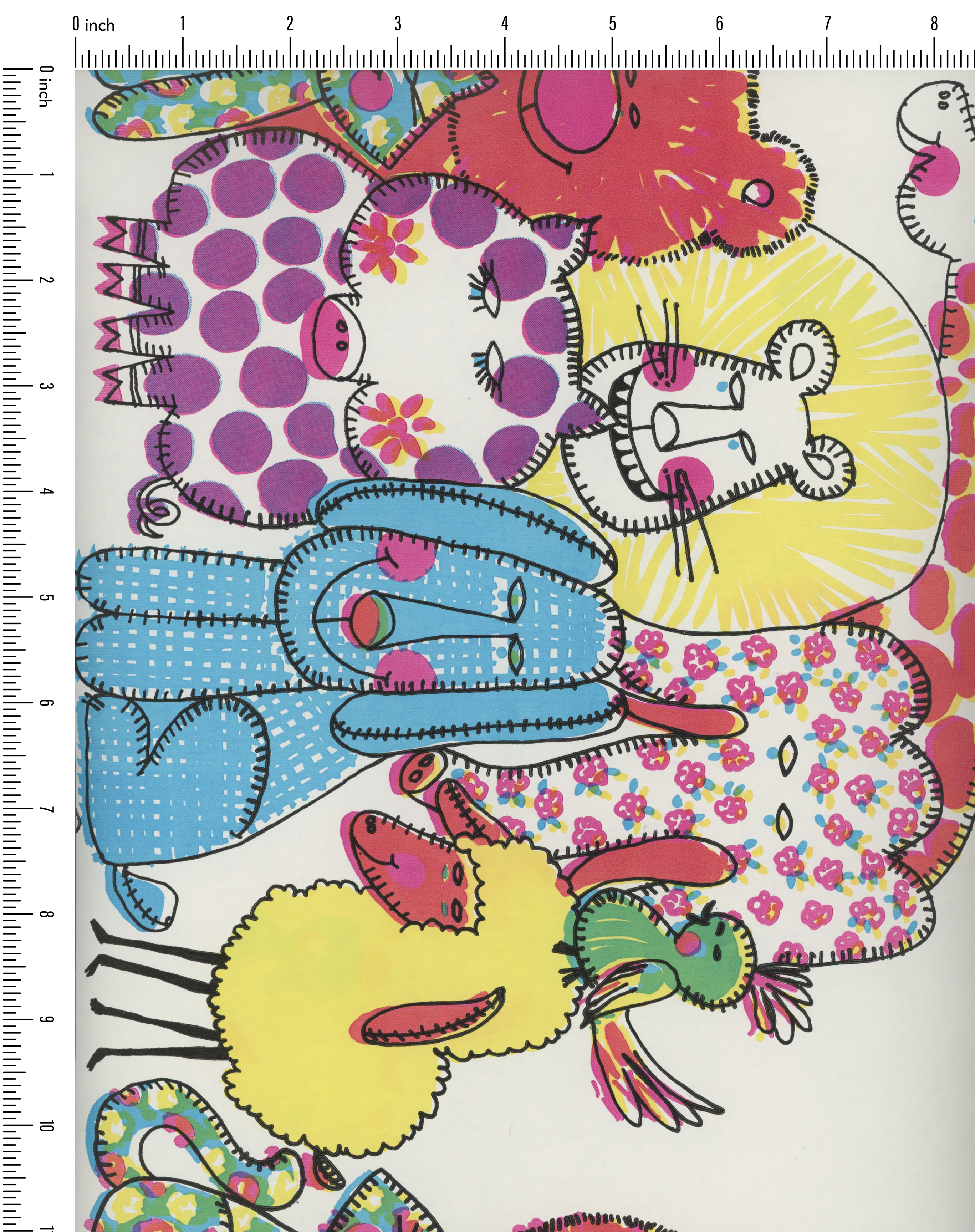 Mod Peaceable Kingdom Vintage Paper